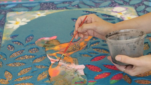A Visible Tapestry: In the Studio with Lina Puerta